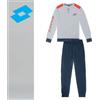Lotto Pigiama Lungo Uomo Lotto Cod. LP1222 - grigio