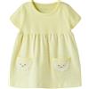 Name it Vestitino Neonata 6-18m Name it Cod. 13254740 - giallo