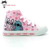 Disney Scarpa Tela Alta Con Luci Stitch Bimba 24-31 Disney Cod. D6020260T - rosa