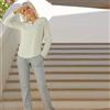 Jadea Pigiama Lungo Donna Jadea Cod. 3235 - verde
