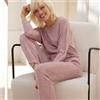 Jadea Pigiama Lungo Donna Jadea Cod. 3247 - rosa