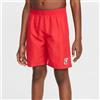 Nike 4 Volley Short Costume Boxer Ragazzi 8-16a Nike Cod. NESSF804 - rosso