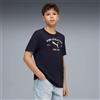 Puma Class Graphic Tee 7-16a Puma Cod. 692531 - blu