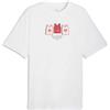 Puma Junior Varsity Tee V Puma Cod. 692309 - bianco