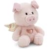 NICI La La Piggie Maialino di peluche, tenero e morbido pupazzo angelo custode per coccole e giochi, per adulti e bambini, in confezione regalo, 28 cm, rosa - 61451