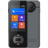 Anfier Dispositivo Traduttore Linguistico Offline W10 PRO per 144 Lingue e Accenti Traduttore Foto Traduttore Nessun WiFi Necessario per Viaggi d'Affari W10 Grigio