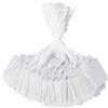 LWMLWM 300 Pezzi Mini Etichette dei Cartellino del Prezzo Bianco, Display Tag Gioielli, Prezzo Tag Cartellini del Prezzo con Cordino per Abbigliamento Gioielli (35 X 22 mm)