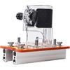 NiuLumea Base del router del tagliabordi del legno, 2 in 1 compatto Palm Router Base 65mm Macchina di rifilatura, Strumento di scanalatura della lega di alluminio
