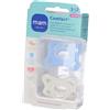 Mam Comfort Succhietto 3-12 M Colore Blue & Neutral 1 pz Succhietti