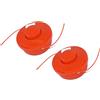 perfektGarten 2 bobine di filo compatibili con decespugliatore Husqvarna 323L, 325LD, 232R, 326R, 232L, 232LCAT, 32R