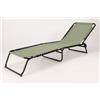 Garden Friend Lettino Corfu Salvia Multiposizione Acciaio Nero 190x58x30h