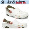 Crocs Zoccoli Crocs All-terrain bianco gesso 206340-0WV taglia unisex