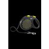 Flexi Design L Fettuccia 5 mt Nero/Giallo