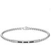 Zancan Bracciale Zancan Uomo in Argento Diamante ESB305-1