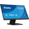 iiyama ProLite T2454MSC-B3AG Monitor PC 60,5 cm (23.8") 1920 x 1080 Pixel Full HD LED Touch screen Multi utente Nero [T2454MSC-B3AG]