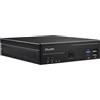 Shuttle DH610 barebone per PC/stazione di lavoro PC con dimensioni 1,3 l Nero LGA 1700 (DH610 S1700 H610 BLACK 120W - GLN HDMI DISPLAY-PORT COM-PORT) [DH610]