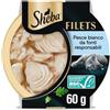 Sheba Cibo per gatti adulti SHEBA Filets con Pesce Bianco in salsa, 32 Vaschette da 60g