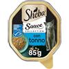 Sheba Sauce Collection, Cibo per Gatto con Tonno in Salsa Delicata, 85 g - 22 Vaschette