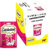 Catisfactions Snack per Gatto, Appetitoso Manzo, 6 Confezioni da 60 g