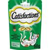 Catisfactions Snack Croccanti per Gatto con Irresistibile Erba Gatta, Fuori Croccante e Dentro Morbido, 6 Confezioni da 60 g, Totale 360g