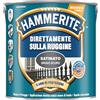 akzo nobel coatings s.p.a. Hammerite Direttamente Sulla Ruggine Satinato Grigio Scuro 2,5 L