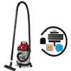 Einhell Aspiratore a secco e umido Einhell TC-VC 1540 S (900 W, potenza di aspirazione 180 mbar, serbatoio in acciaio inox da 20 l, rulli, supporto accessori, inclusi vari filtri e bocchette)