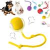 Generico Pallina Interattiva Per Cani, Palla Interattiva Per Cani In Gomma Che Si Muove Da Sola, 360° Pet Smart Rolling Ball Automatica, 3 Modalità Giocattolo Per Grandi Piccoli Medi (B-1)