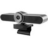 MOOILKO 8MP 4K Webcam Ai Inquadratura automatica su 2K 124 ° FOV USB Type-C con microfono e altoparlante Trasmissione in diretta Videochiamata Conferenza Web Lavoro d'ufficio