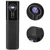 MOOILKO Webcam con inquadratura automatica microfoni e altoparlante 88° Wide FOV 2K 60fps USB Streaming audio video for conferenze Lavoro d'ufficio
