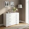DecHome HOMCOM - Cassettiera 90x35x73 cm