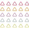 PATIKIL Segnapunti all'Uncinetto, 50Pcs Segnapunti per Maglieria Spille Ad Ago Blocco A Triangolo per Cucire Lavorare all'Uncinetto DIY Craft, Multicolore