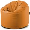 CAB Poltrona Sacco Pouf | grande XXL per interni |95x130cm idrorepellente | Con rivestimento finta pelle lavabile | interno riempito con perle EPS da 380 litri
