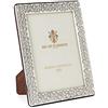 SEC OF FLORENCE 7348/10x15IT Cornice Portafoto in Argento Massiccio 925 con Retro in Legno Mogano