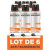 L'Oreal Paris L'Oréal Men Expert Hydra Energetic - Deodorante spray antitraspirante Extreme Sport, confezione da 6 x 150 ml