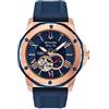 Bulova Orologio Analogico Automatico Uomo con Cinturino in Silicone 98A227