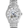 Bulova Automatic 96A118 - Orologio Automatico Design - Cinturino in Acciaio Inox - Uomo - Quadrante Bianco/Lancette Blu