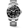 Longines Orologio Hydroconquest Auto Nero 44mm