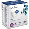 Egosan Pannolone Mutandina Maxi Taglia L - Pacco con 6 confezioni da 14 pezzi - Dispositivi Assorbenti per Incontinenza Grave, Ultra Comfort, Protezione Totale, Sistema Antiodore, Traspiranti, Unisex