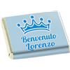 Generico Cioccolatini personalizzabili - Matrimonio - Compleanno - Nascita - Battesimo - Comunione - Laurea - SENZA GLUTINE - Cioccolattini Personalizzati 30 pezzi (Dimensioni standard, Benvenuto 5)