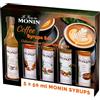 Monin Coffee Syrup Gift Set 5 x 50ml