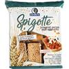 Pandiluna Spigotte Pandiluna - fettine di pane croccante integrale senza sale aggiunto, con olio d'oliva e lievito madre - confezioni salva freschezza,pack da 7 confezioni da 250 g