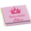Generico Cioccolatini personalizzabili - Matrimonio - Compleanno - Nascita - Battesimo - Comunione - Laurea - SENZA GLUTINE - Cioccolattini Personalizzati 30 pezzi (Dimensioni standard, Benvenuto 6)
