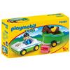 PLAYMOBIL 1.2.3. 70181 Auto con rimorchio per cavalli