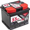 High Car Autobatteria Alta Auto 55Ah 12V 460 A