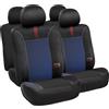 Red Bull Racing Red Bull Set coprisedili 10 pezzi Blended Lines nero/rosso per l'auto, comodi, resistenti, facili e veloci da montare