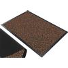 VOUNOT® Zerbino Ingresso Casa da Esterno, Tappeto Entrata Interno, Resistente Sporco, Antiscivolo e Essorbente, 40x60 cm, Marrone-Nero
