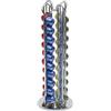 MACOM, Dispenser Portacapsule Nespresso per Macchine Caffè, 40 capsule, acciaio cromato, Just Kitchen 832 Totem Coffee