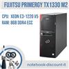 Fujitsu PC Fujitsu Primergy TX 1330 M2 Server Tower Cpu XEON E3-1220 V5 8Gb DDR4 EP400i