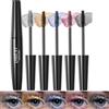 Sitovely 5PCS Mascara Colorato per Ciglia, Set di mascara Colorati Brillanti Diamond Sparkle, Mascara Colorato Volumizzante e Incurvante, A Lunga Tenuta per il Trucco Occhi-Rosa/Nero/Blu/Argento/Oro