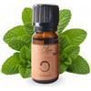 Naturam SN Olio Essenziale di Menta Piperita 100% Puro e Naturale - 10ml - Effetto Rinfrescante e Tonificante - Ideale per Aromaterapia, Diffusore, Massaggi e Sollievo Naturale